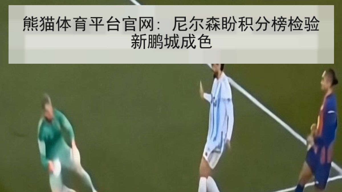 熊猫体育平台官网: 尼尔森盼积分榜检验新鹏城成色
